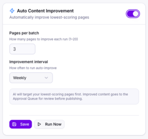 Autocontent