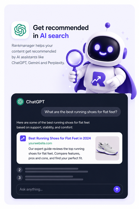 Get Recommended in AI search