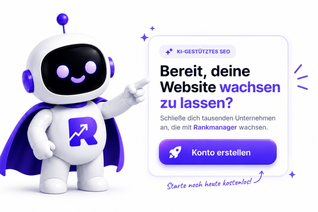Rankmanager Wachsen zu lassen